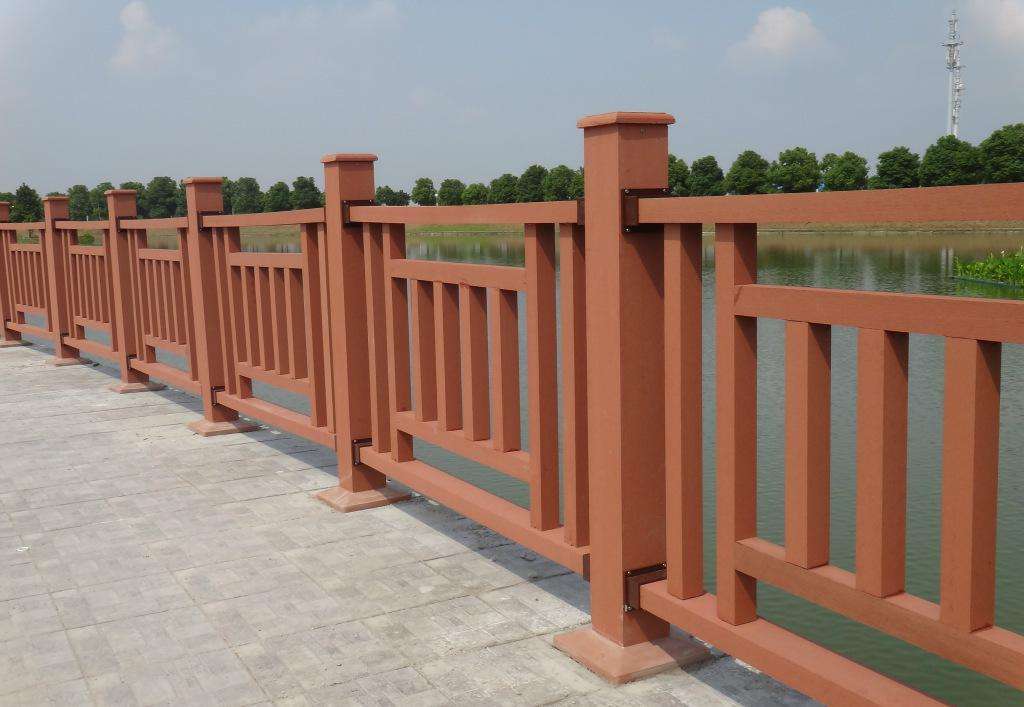 Outdoor wood plastic composite post