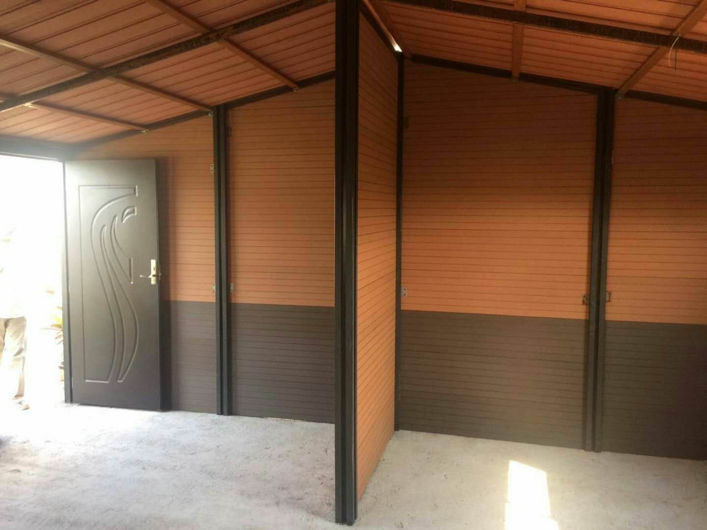 Wood and Plastic Composite Prefab House