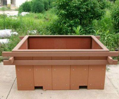 Plastic Composite Outdoor Pot Wpc Flower Box