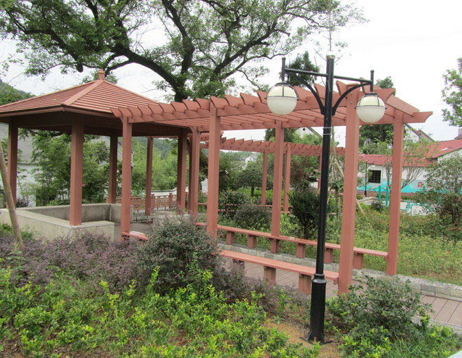 WPC Outdoor Pergola