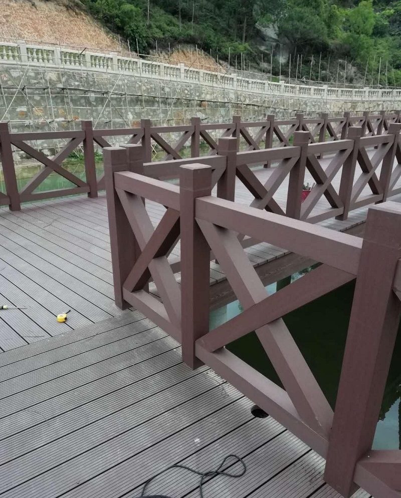 Maintenance Free WPC Wood Plastic Composite Handrail with Excellent Quality