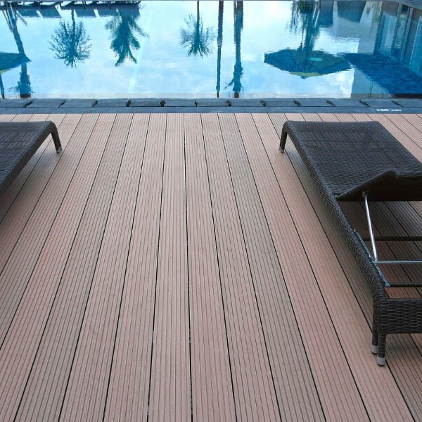 Composite Wood Plastic WPC Decking Floor 