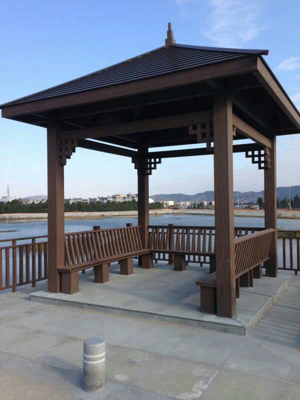 High Quality Cheap Outdoor Wpc Pavilion Pergola