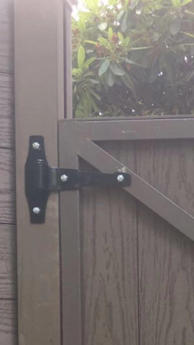 Privacy WPC Garden Fence With Aluminum Post