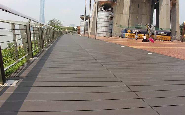 Wood Alternative Wooden Flooring Plastic Composite Deck